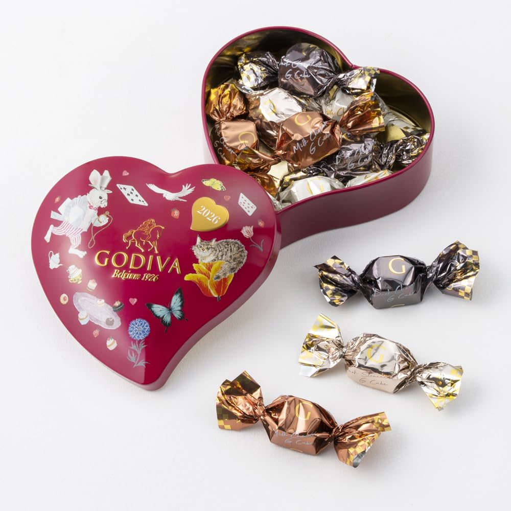 Amazon | バレンタイン ゴディバ（GODIVA）アリスのティーパーティ G